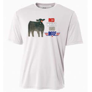 red white and beef Cooling Performance Crew T-Shirt