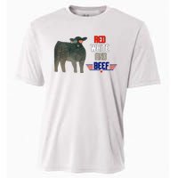 red white and beef Cooling Performance Crew T-Shirt