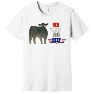 red white and beef Premium T-Shirt