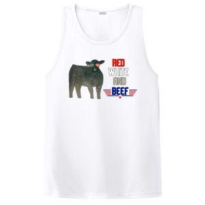 red white and beef PosiCharge Competitor Tank