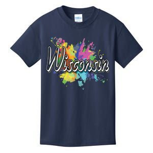 Retro Wisconsin Apparel For Women Wisconsin Kids T-Shirt