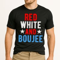 Red White And Boujee Funny 4th Of July Us Flag Gift Meaningful Gift Cooling Performance Crew T-Shirt