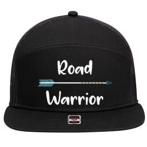 Road Warrior Arrow Traveler 7 Panel Mesh Trucker Snapback Hat