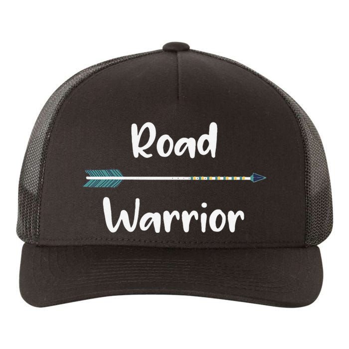 Road Warrior Arrow Traveler Yupoong Adult 5-Panel Trucker Hat