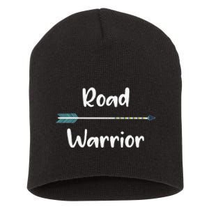 Road Warrior Arrow Traveler Short Acrylic Beanie