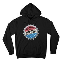 Red White And Brew 4th Of July Craft Beer Father Hoodie