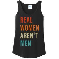 Real Women Arent Men Retro Vintage Ladies Essential Tank