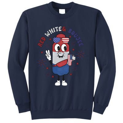 Red White And Boujee Funny 4th Of July Sweatshirt