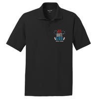 Red White and Blue nicu Crew 4th of July Neonatal Nurse PosiCharge RacerMesh Polo