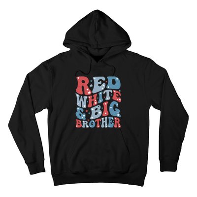 Red White And Bog Brother Hoodie