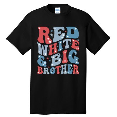 Red White And Bog Brother Tall T-Shirt