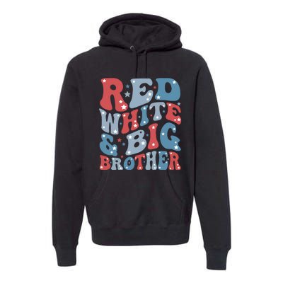 Red White And Bog Brother Premium Hoodie