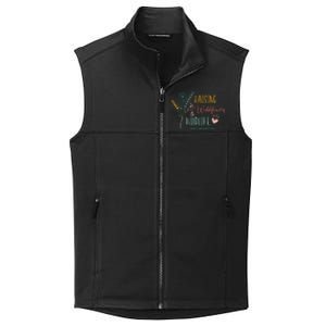 Raising Wildflowers And Wildlife Mom Of Both Mom Mothers Day Collective Smooth Fleece Vest