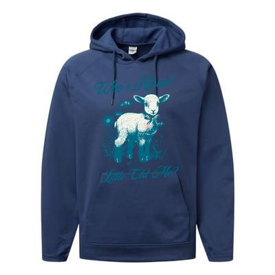 Retro Whos Afraid Of Little Old Me Ttpd Performance Fleece Hoodie