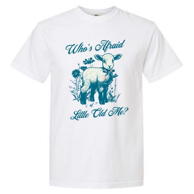 Retro Whos Afraid Of Little Old Me Ttpd Garment-Dyed Heavyweight T-Shirt