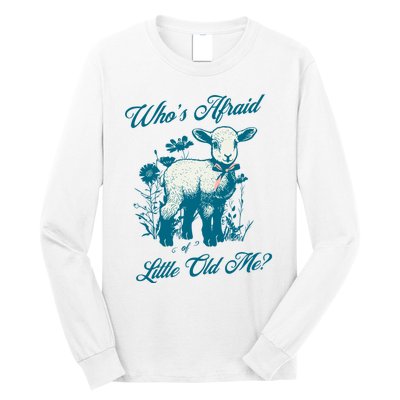 Retro Whos Afraid Of Little Old Me Ttpd Long Sleeve Shirt