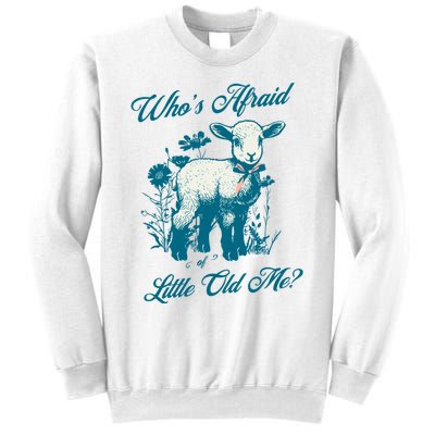 Retro Whos Afraid Of Little Old Me Ttpd Sweatshirt