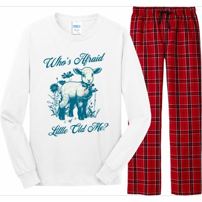 Retro Whos Afraid Of Little Old Me Ttpd Long Sleeve Pajama Set