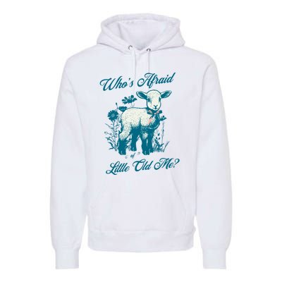 Retro Whos Afraid Of Little Old Me Ttpd Premium Hoodie