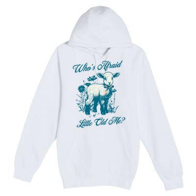 Retro Whos Afraid Of Little Old Me Ttpd Premium Pullover Hoodie