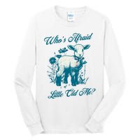 Retro Whos Afraid Of Little Old Me Ttpd Tall Long Sleeve T-Shirt