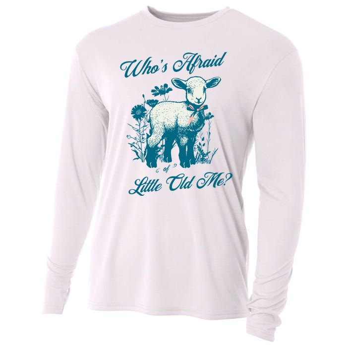 Retro Whos Afraid Of Little Old Me Ttpd Cooling Performance Long Sleeve Crew