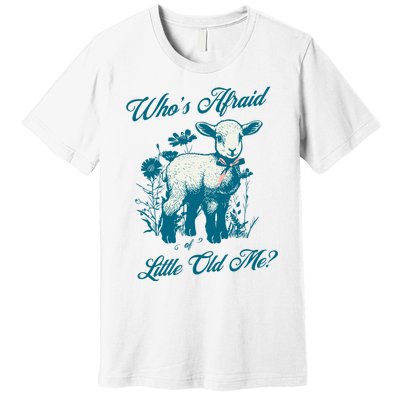 Retro Whos Afraid Of Little Old Me Ttpd Premium T-Shirt