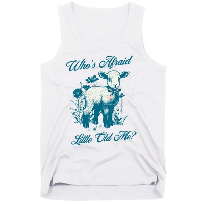 Retro Whos Afraid Of Little Old Me Ttpd Tank Top