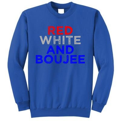 Red White And Boujee 4th Of July Fireworks Patriotic Gift Sweatshirt