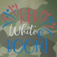Red White And Boom 4th Of July Legacy Tie Dye Trucker Hat