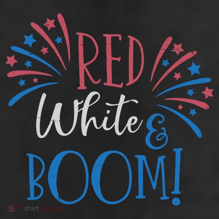 Red White And Boom 4th Of July 11oz C Handle Ceramic Mug