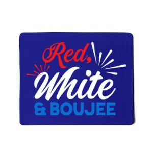 Red White And Boujee American Flag Colors Cool Gift Mousepad