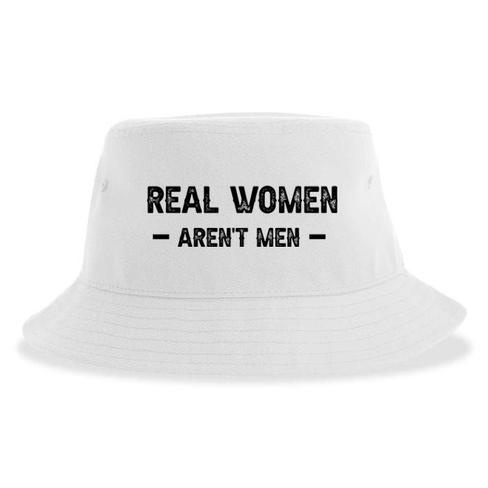 Real Women Arent Men Sustainable Bucket Hat