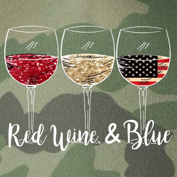Red Wine And Blue Funny 4th Of July Drinking Wine Lover Legacy Tie Dye Trucker Hat