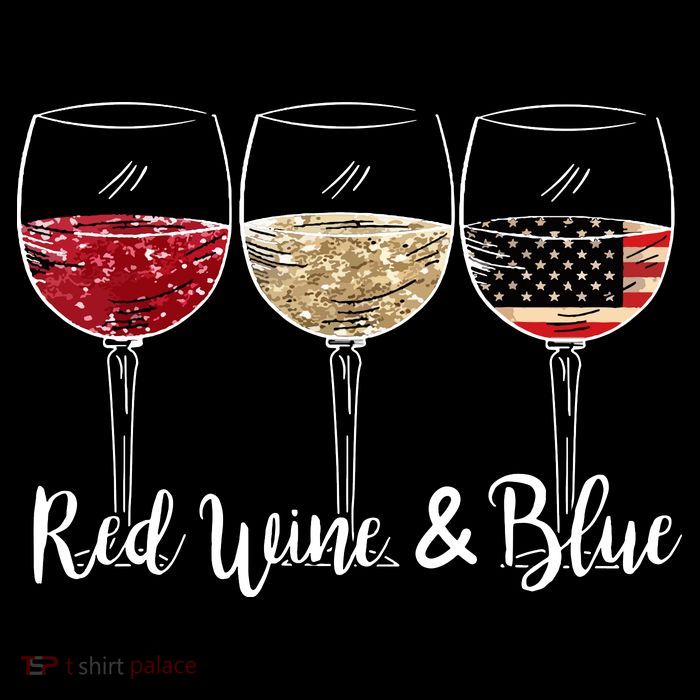 Red Wine And Blue Funny 4th Of July Drinking Wine Lover Backpack