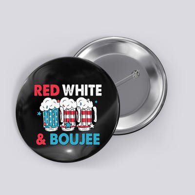 Red White And Boujee Retro 4th Of July Drinking Button