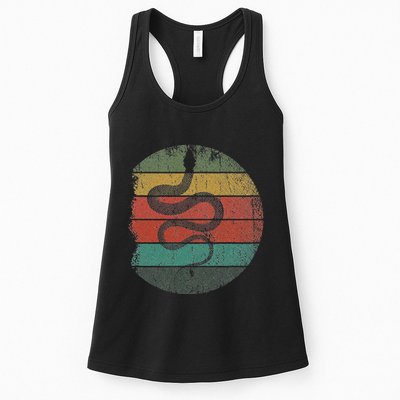 Retro Wild Animal Rainforest Zoo Keeper Pet Gift Snake Womens Tank Top