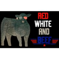 Red white and beef Funny Bumper Sticker