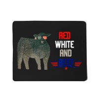 Red white and beef Funny Mousepad