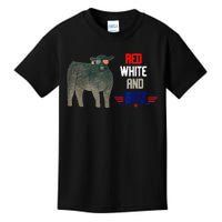 Red white and beef Funny Kids T-Shirt