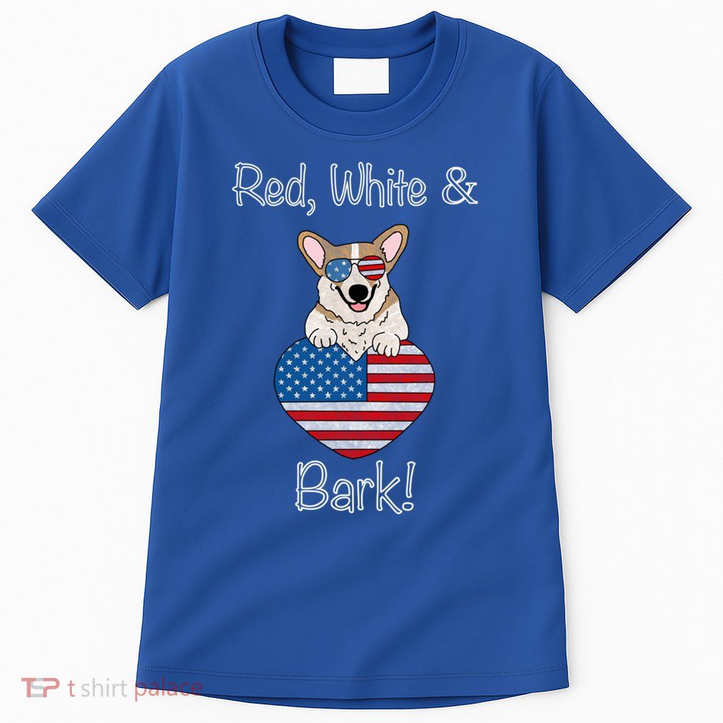 Red White And Bark Pembroke Welsh Corgi Indian Creek Corgi Gift Tall T-Shirt