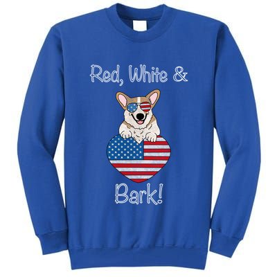 Red White And Bark Pembroke Welsh Corgi Indian Creek Corgi Gift Tall Sweatshirt
