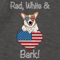 Red White And Bark Pembroke Welsh Corgi Indian Creek Corgi Gift Vector Backpack