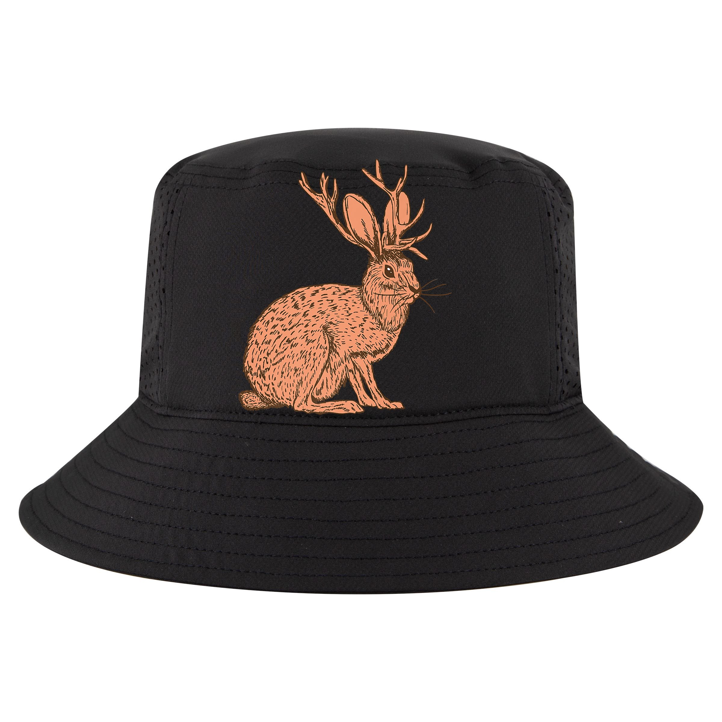 Retro Wild Animal Jackrabbit With Antelope Horns Jackalope Youth Performance Sprint T-Shirt