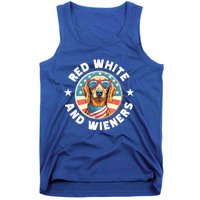 Red White And Wieners Weiner Dog Dachshund Lover Gift Tank Top