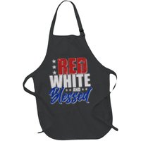 Red White And Blessed Apron