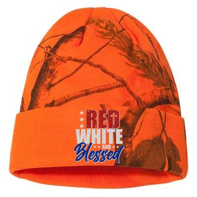 Red White And Blessed Kati Licensed 12" Camo Beanie