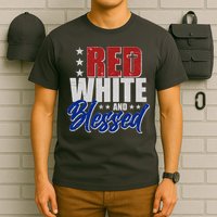 Red White And Blessed T-Shirt