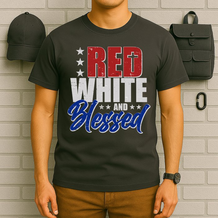 Red White And Blessed T-Shirt
