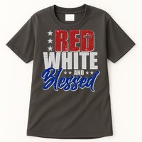 Red White And Blessed Tall T-Shirt